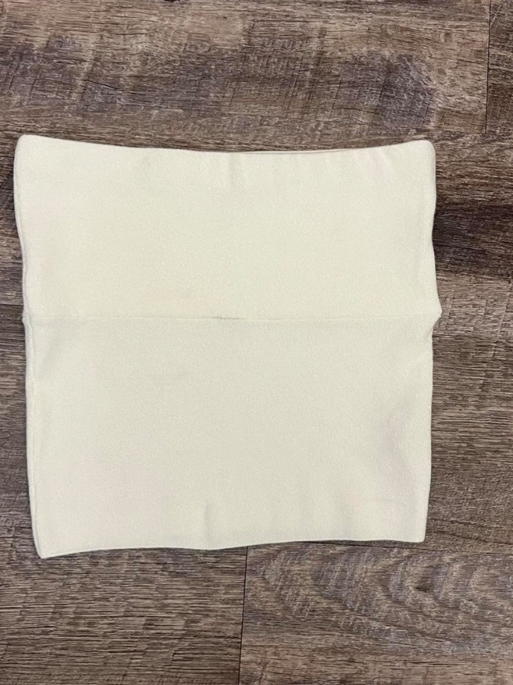 Djerf Avenue White Strapless Bandeau Top